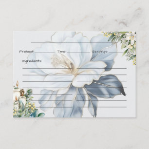 Carte de recette de clarté