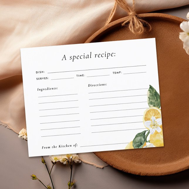 Carte de recette de Fête des mariées de légèreté p (Créateur téléchargé)