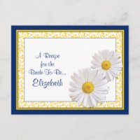 Carte de recette de la Marine Shasta Daisy pour la
