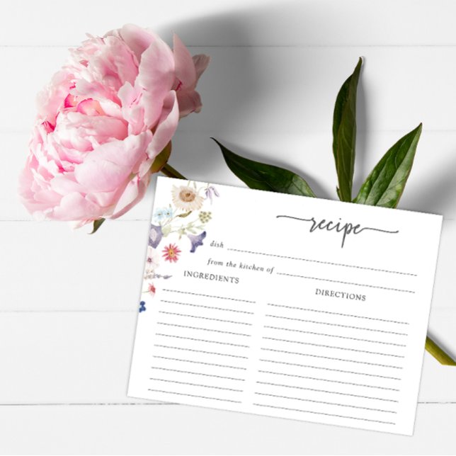 Carte de recette Fête des mariées (Créateur téléchargé)