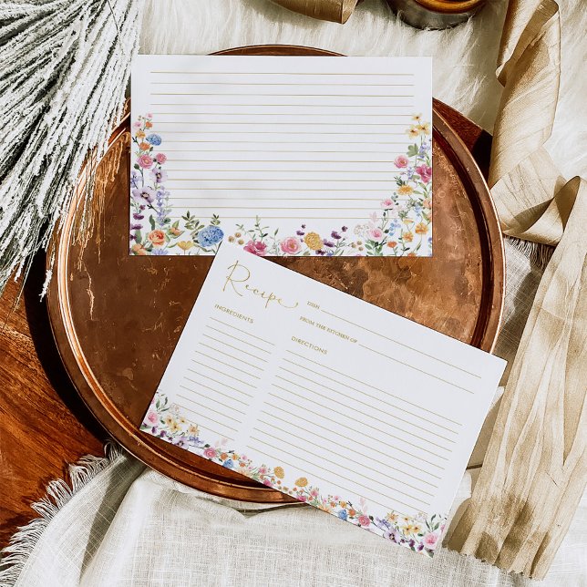 Carte de recette Fleur sauvage Jardin de la nuptia (Créateur téléchargé)