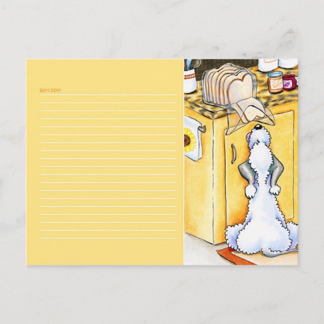 Carte de recette Pain du Ciel Jaune (Devant)