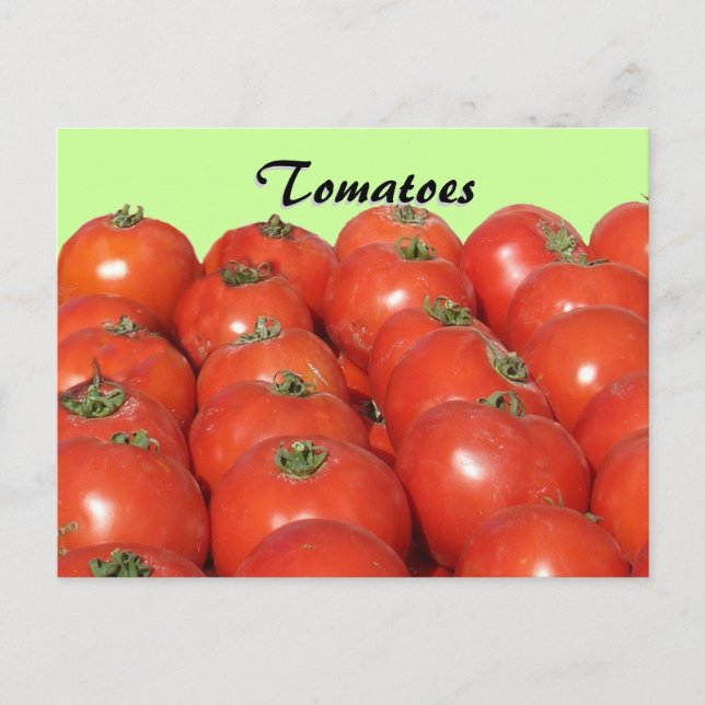Carte de recette - Tomates (Devant)