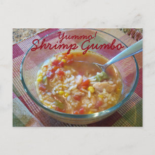 Carte de recette Yummo Shrimp Gumbo Recette