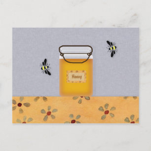 Carte de recettes Miel et Abeilles