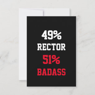 Carte de recteur badass