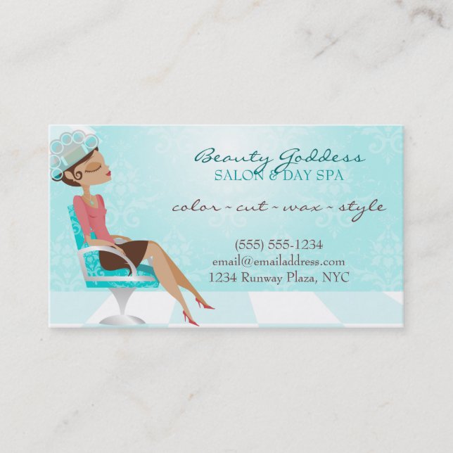 Carte De Réduction Bon de déesse de beauté (Devant)