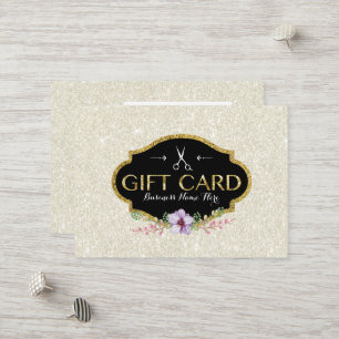 Carte De Réduction Certificat-prime en ivoire floral de parties