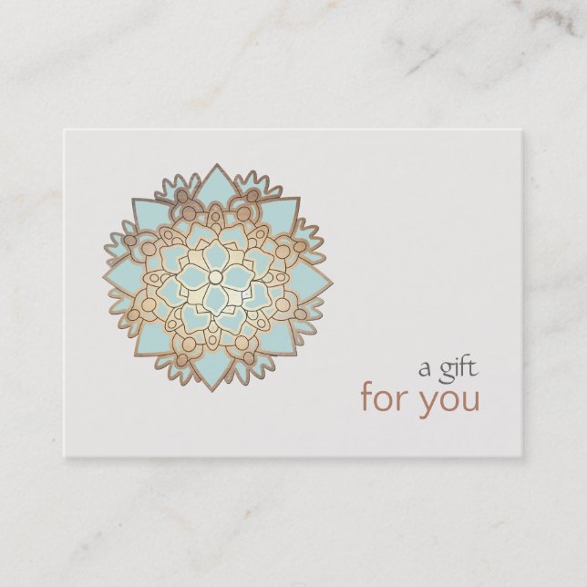 Carte De Réduction Chèque-cadeau Lotus Healing Arts (Devant)