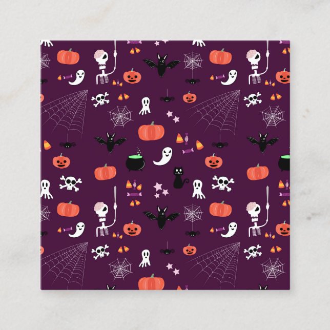 Carte De Réduction Halloween (Devant)