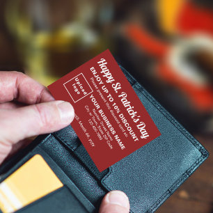 Carte de réduction Red Business Saint Patrick