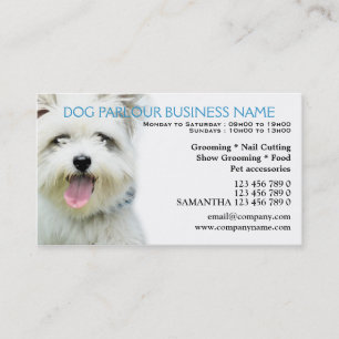 Carte De Réduction Soin des animaux familiers de salon de chien