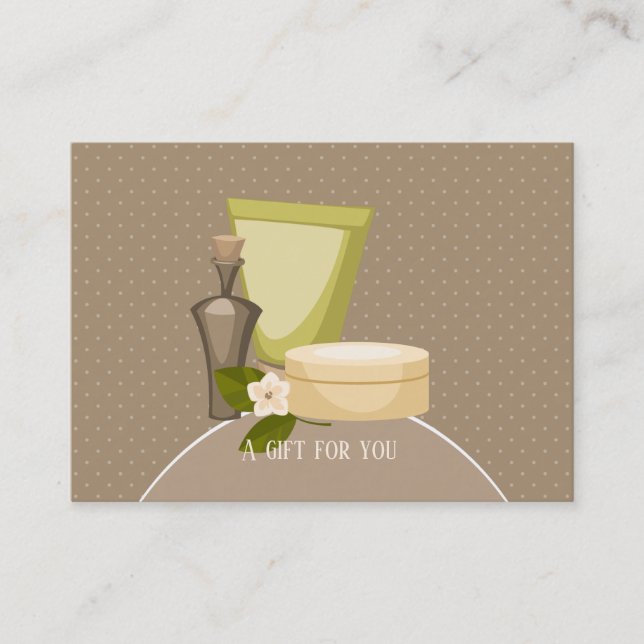 Carte De Réduction Spa de beauté - Un cadeau pour vous (Devant)