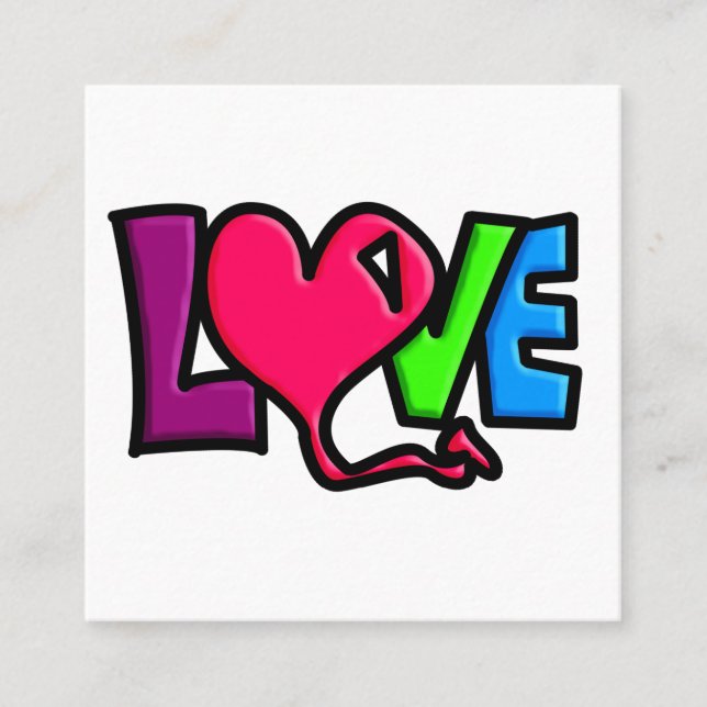 Carte De Référencement Amour (Devant)