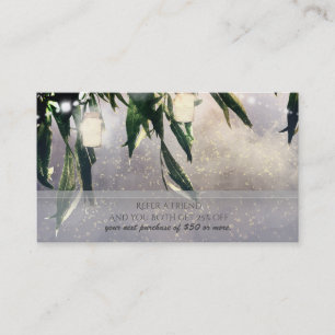 Carte De Référencement Arbre Saule Pleureur & Pots Mason Parrainer un ami