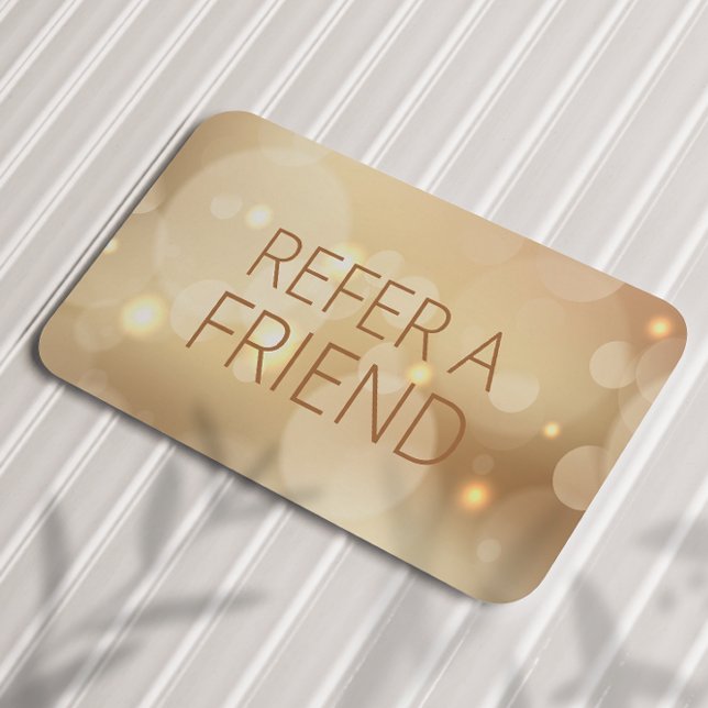 Carte De Référencement Bokeh Salon de luxe Spa client (Créateur téléchargé)