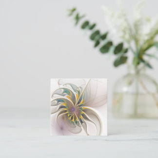 Carte De Référencement Colorful fractal ornament. Flower art