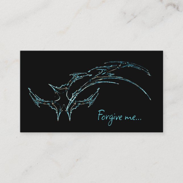 Carte De Référencement Forgive me (Devant)
