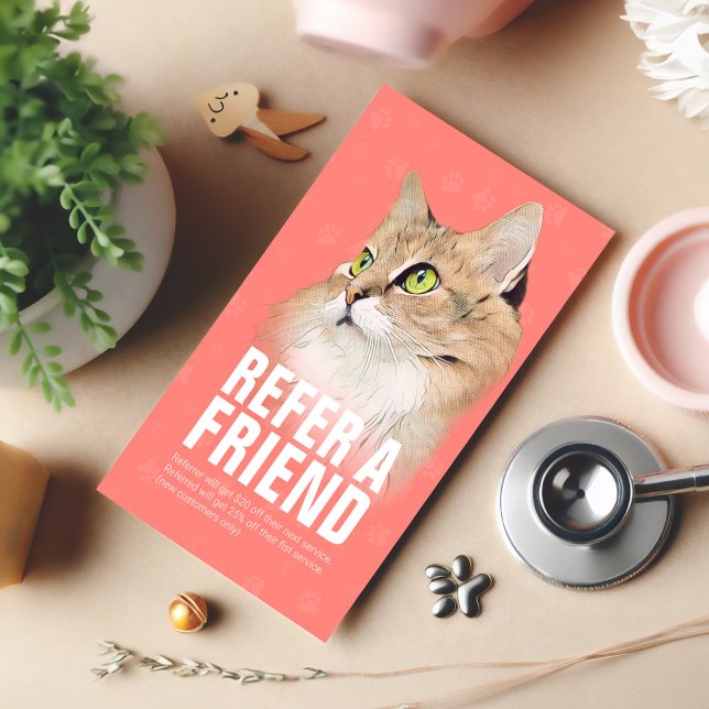 Carte De Référencement Garderie pour animaux de compagnie Bain et Groomin (Créateur téléchargé)