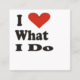 Carte De Référencement J'aime ce que je fais