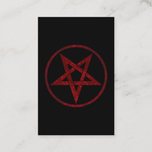 Carte De Référencement Pentagram Red Devil (Devant)