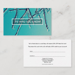 Carte De Référencement programme d'aiguillage glace d'hiver