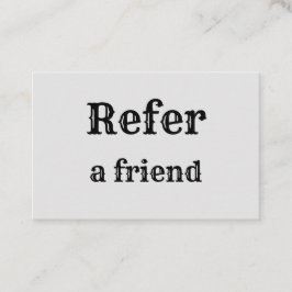 Carte De Référencement simple et minimal ajouter votre nom magasin salon 