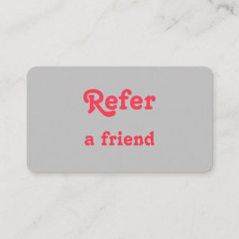 Carte De Référencement simple et minimal ajouter votre nom magasin salon 