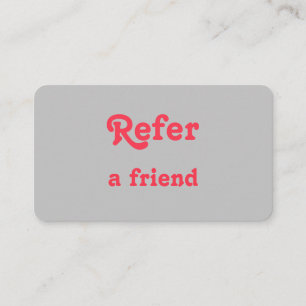 Carte De Référencement simple et minimal ajouter votre nom magasin salon