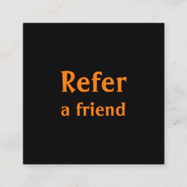 Carte De Référencement simple et minimal ajouter votre nom magasin salon 