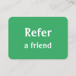 Carte De Référencement simple et minimal ajouter votre nom magasin salon 