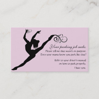 Carte De Référencement Votre travail de stationnement suce