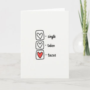 Carte de relation Funny Taco