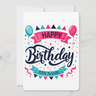 Carte de remerciement d'anniversaire – Véhicule d'