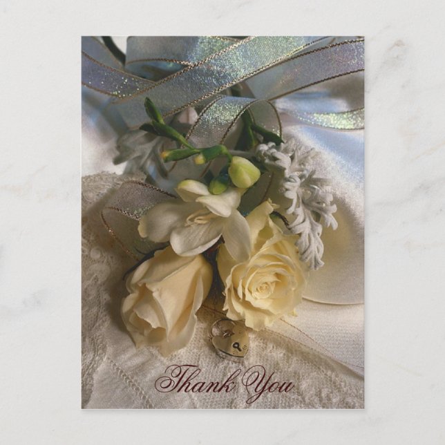 Carte de remerciement de mariage (Devant)