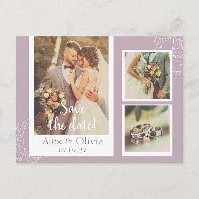 Carte de remerciement de mariage (Devant)