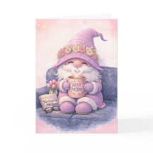 Carte de remerciement fantaisiste pour la fête des