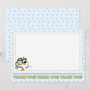 Carte de remerciement Hanukkah 18 x 13 cm Personna