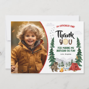 Carte de remerciement Happy Camper