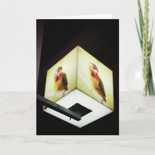 Carte de remerciement "Parrot Cash Register Light"