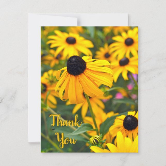 Carte de remerciement plate (Devant)