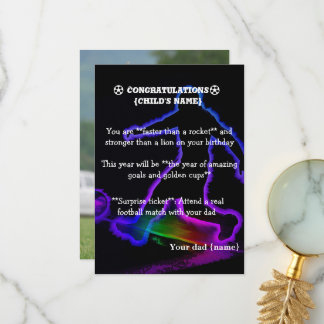 Carte de remerciement plate