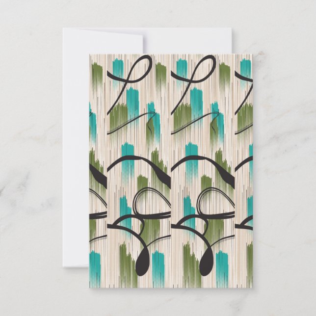 Carte de remerciement plate (Devant)