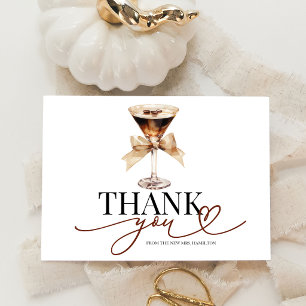 Carte de Remerciement pour Baby Shower Love Is Bre