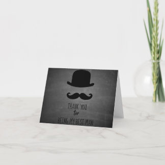 Carte de remerciement pour être mon témoin