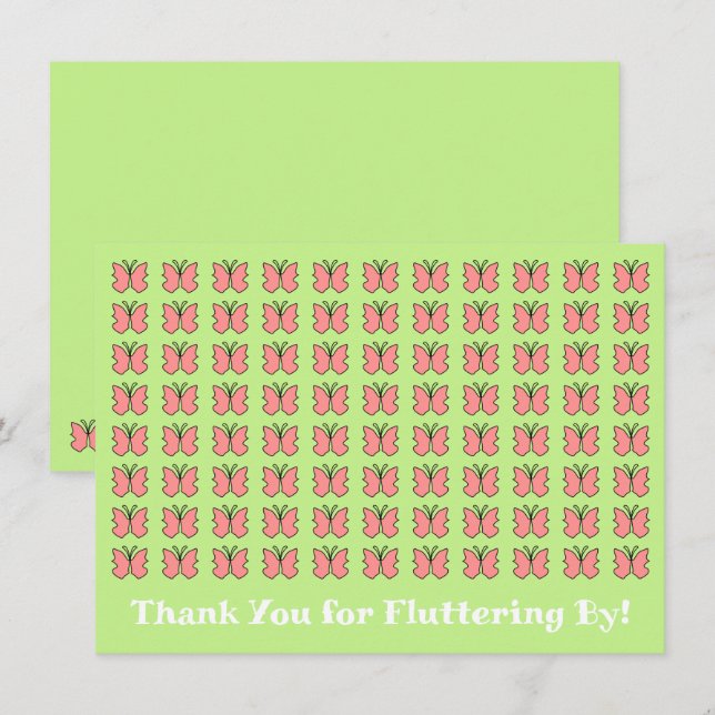 Carte de remerciement pour fête d'anniversaire pap (Devant / Derrière)