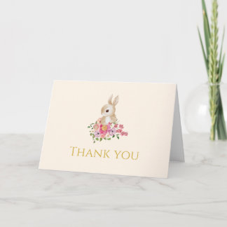 Carte de remerciement pour le 1er anniversaire de 