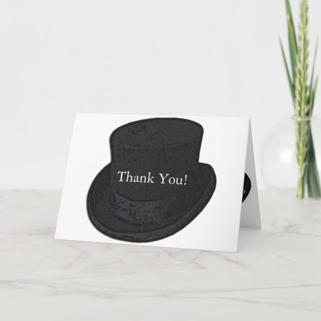 Carte de remerciement pour le témoin de mariage (Devant)