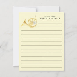 Carte de remerciement pour professeur de groupe de