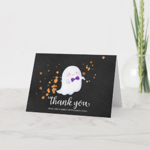 Carte de remerciement pour une baby shower d'Hallo